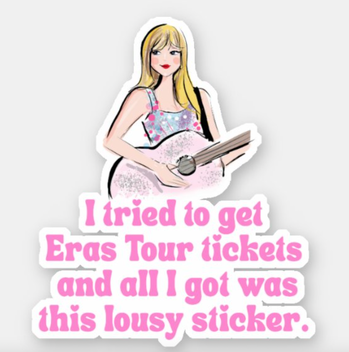 Taylor Swift Eras Sticker