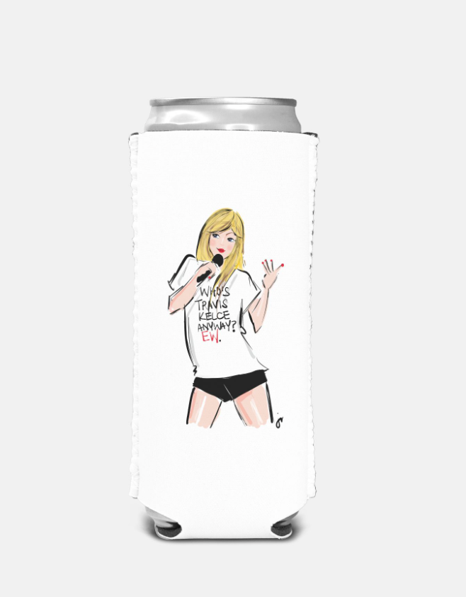 Taylor & Travis NFL Seltzer Koozie – Jennifer Vallez