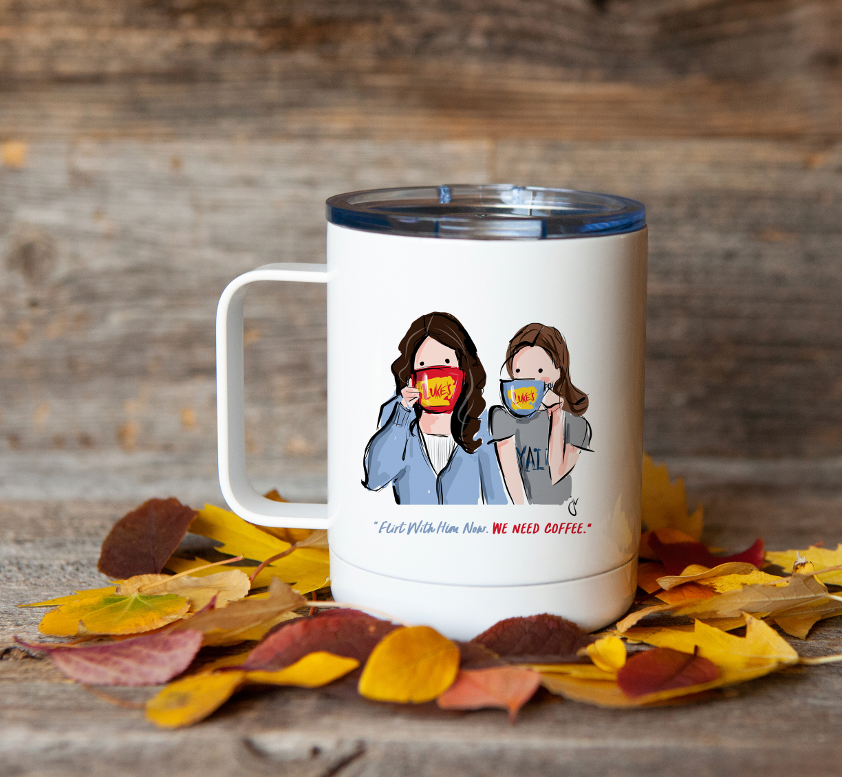 Retired Hot Girl Coffee Travel Mug