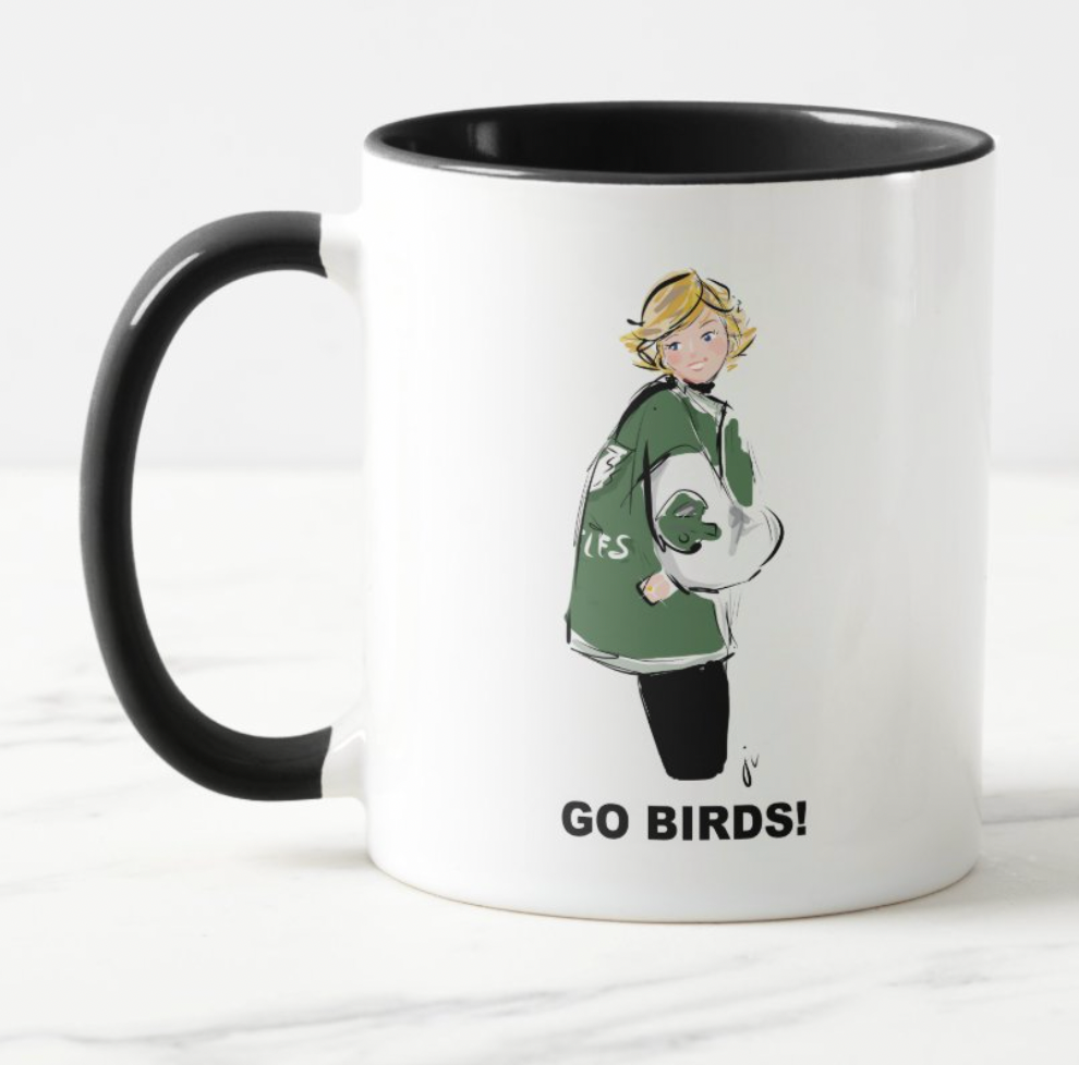 Philadelphia Eagles 15oz. Inner Color Mug