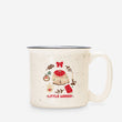 Little Women Collage Speckled Ceramic Camp Mug