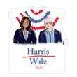 Kamala Harris Tim Walz 2024 Sticker