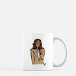 Kamala Harris Tan Suit Mug