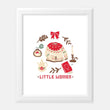 Little Women '24 Winter Collage Art Print