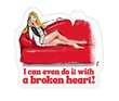 Taylor Swift Broken Heart Sticker