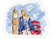 Taylor Swift London Sticker