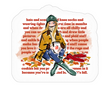 Taylor Swift Fall Things Sticker