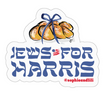 Jews For Harris Sticker