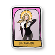 St Taylor Patron Saint of Cat Ladies Jumbo Pillow