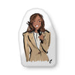 Kamala Harris Tan Suit Pillow Doll