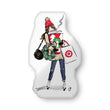 Target Holiday Girl Pillow