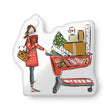 Target Holiday Shopper Pillow