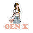 Gen X Sticker 3"